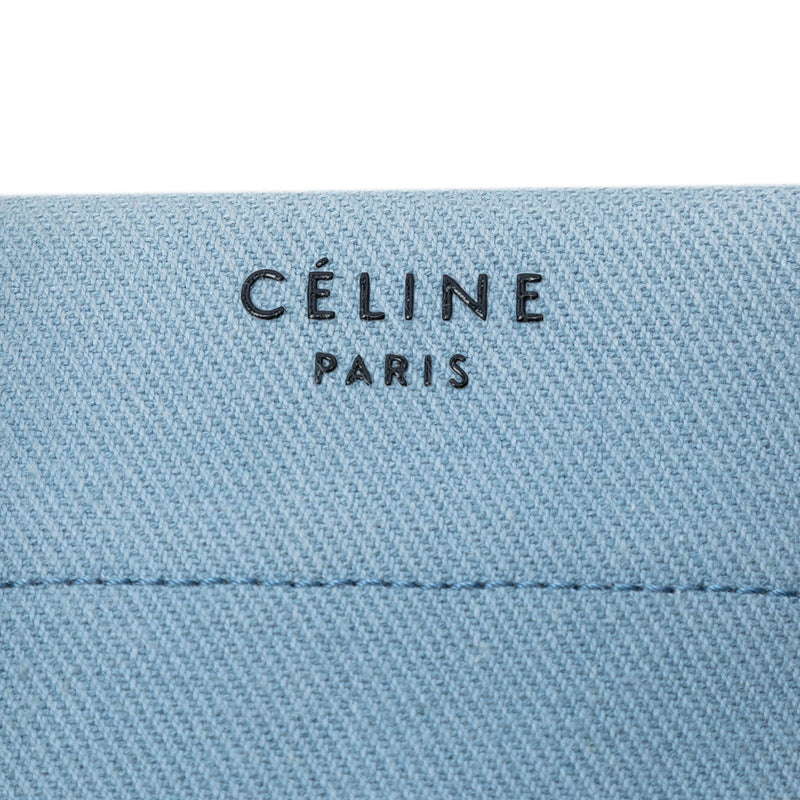 Medium Denim Phantom Luggage Tote - Image 6