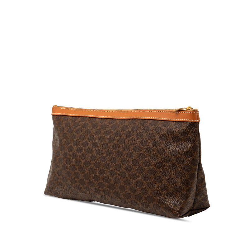 Macadam Coated Canvas Clutch - Image 2