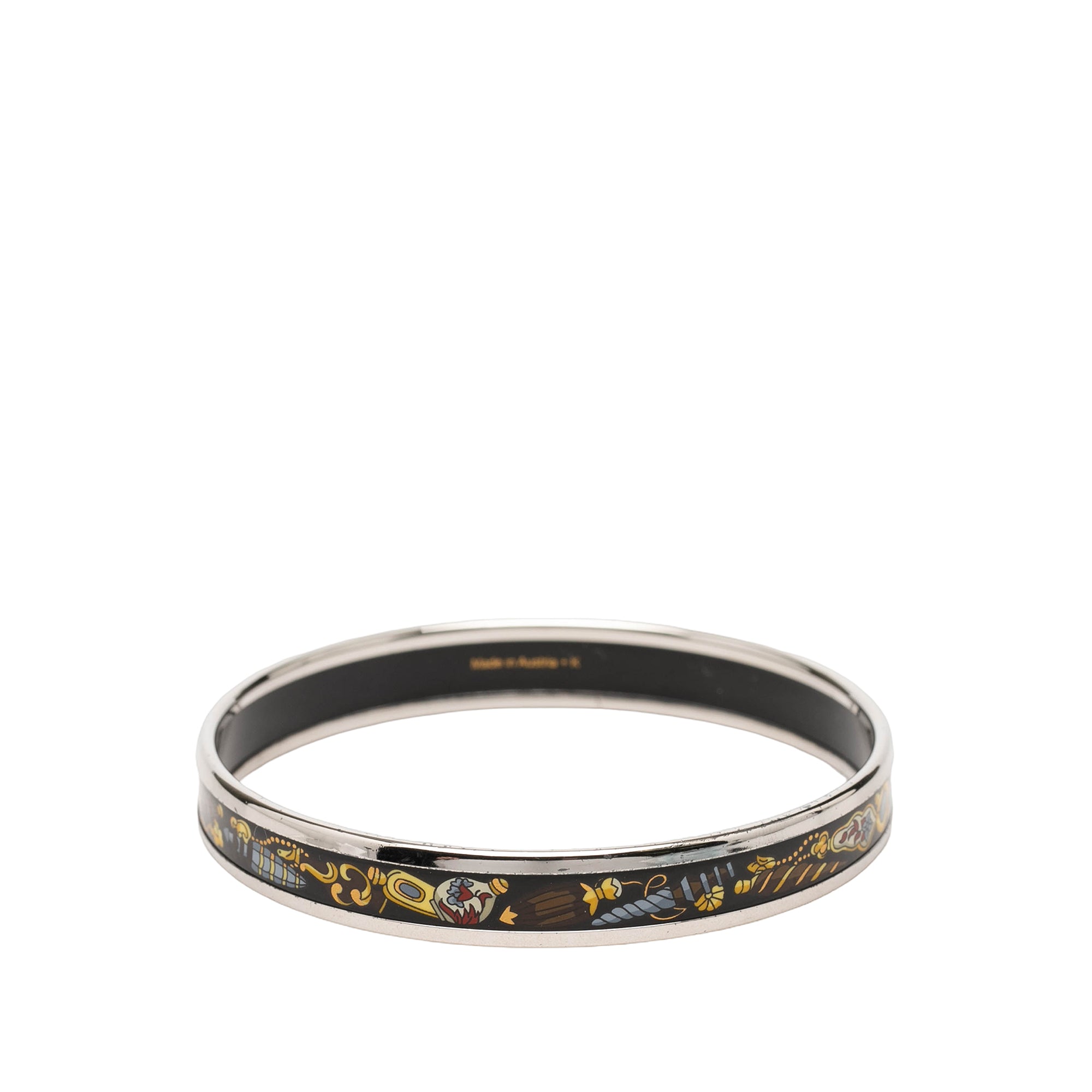 Narrow Qu Importe Le Flacon Enamel Bangle 62 - Image 3