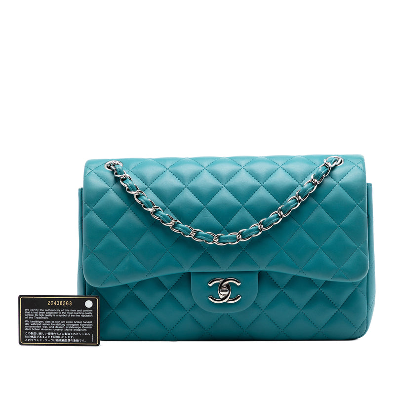 Jumbo Classic Lambskin Double Flap - Image 8