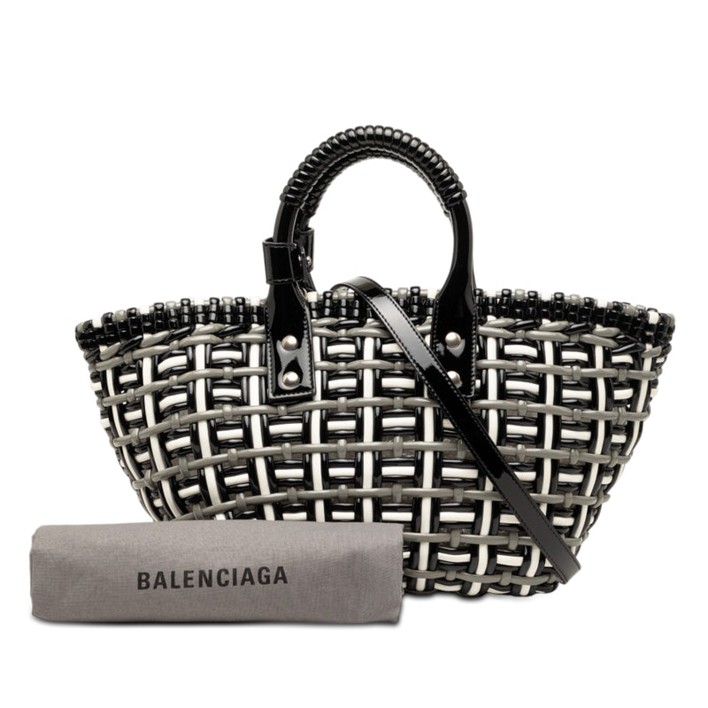 Faux Leather Bistro Basket Bag XS - Image 10