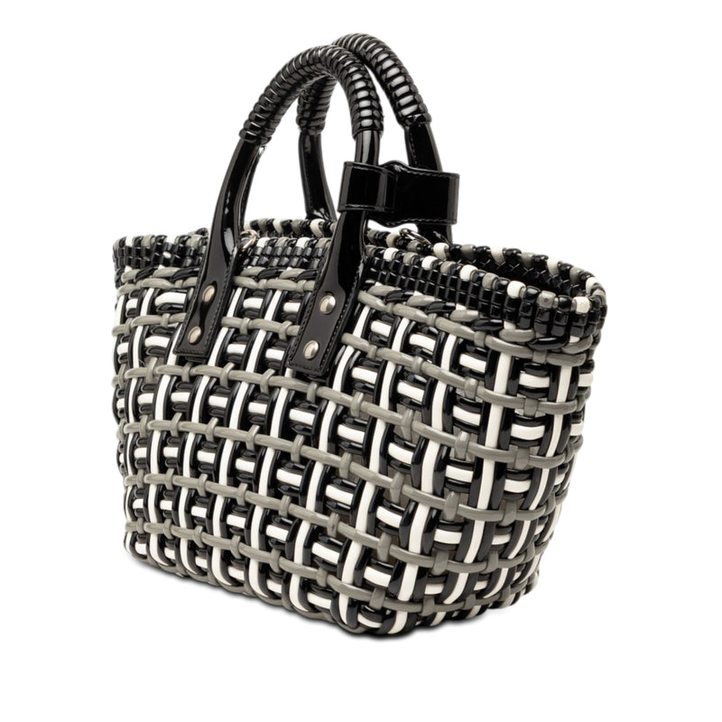 Faux Leather Bistro Basket Bag XS - Image 2