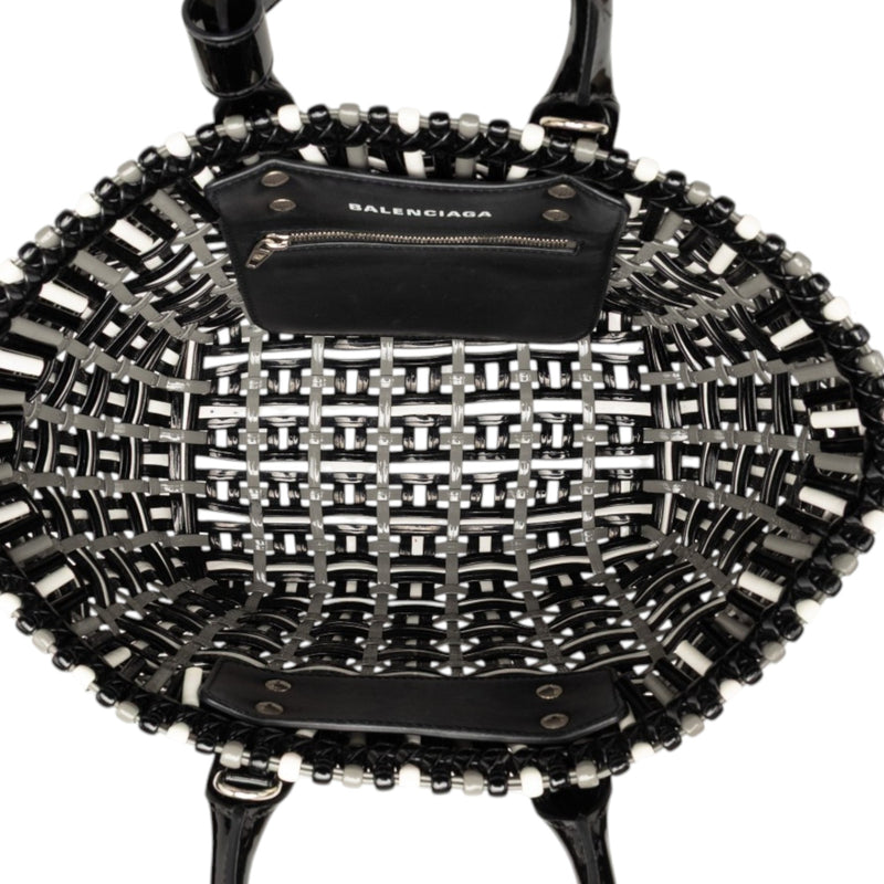 Faux Leather Bistro Basket Bag XS - Image 4