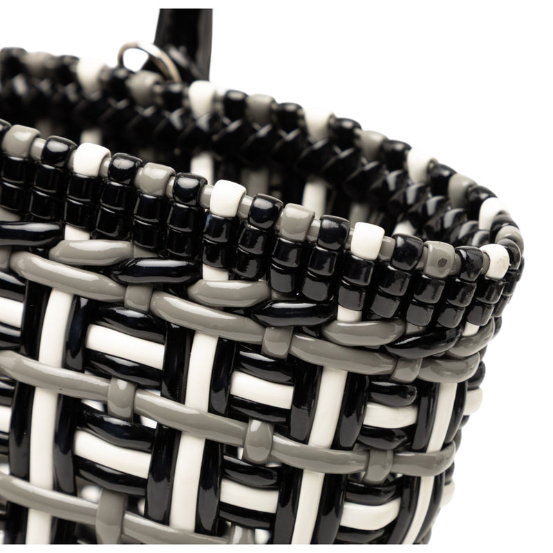 Faux Leather Bistro Basket Bag XS - Image 7