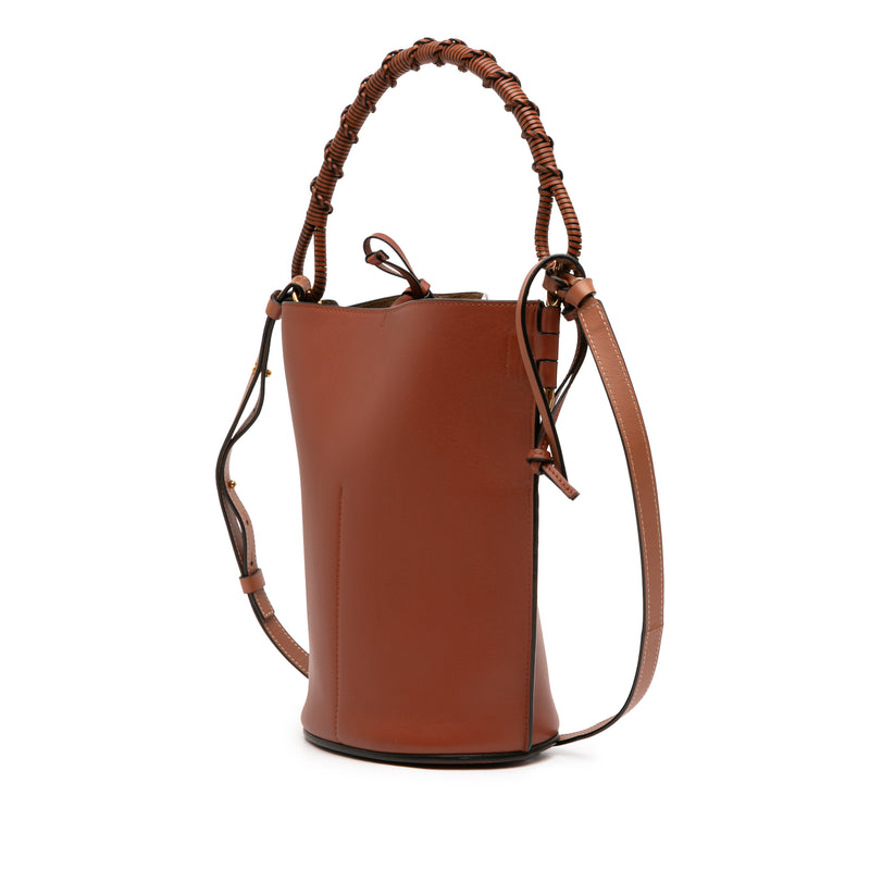Calfskin Anagram Gate Bucket Bag - Image 2