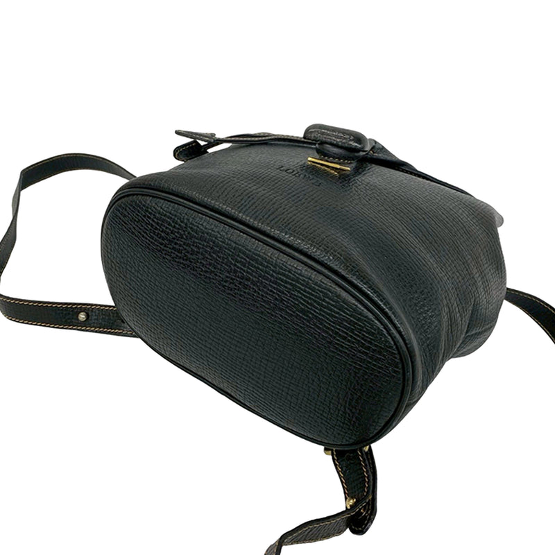 Textured Leather Toggle Flap Backpack - Image 4