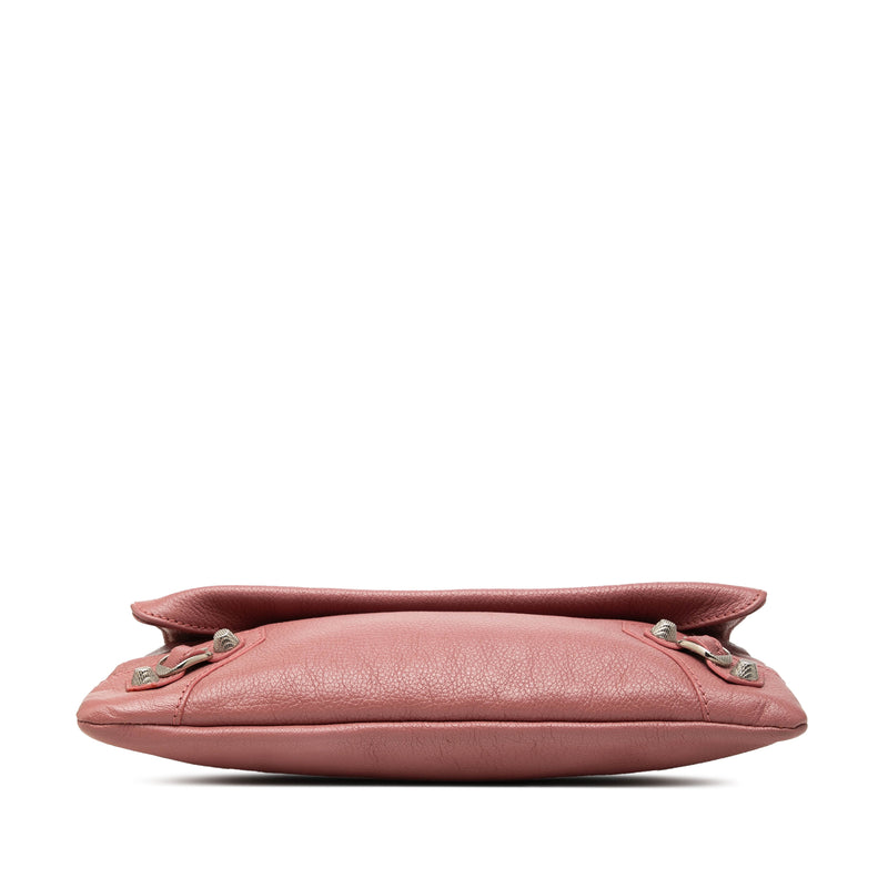 Grained Calfskin Motocross Giant 21 Envelope Clutch - Image 3