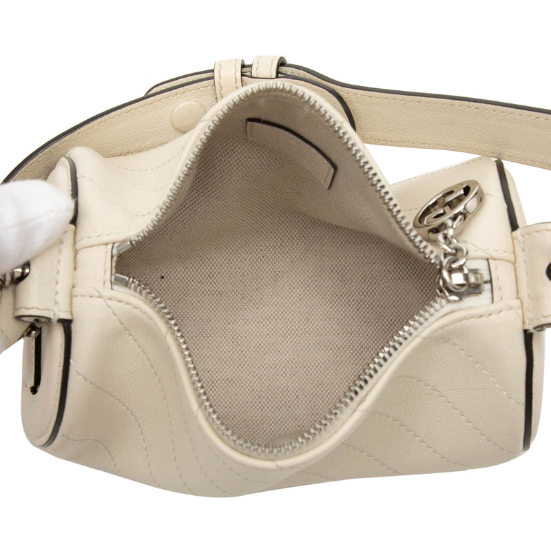 Mini Leather Blondie Barrel Shoulder Bag - Image 4