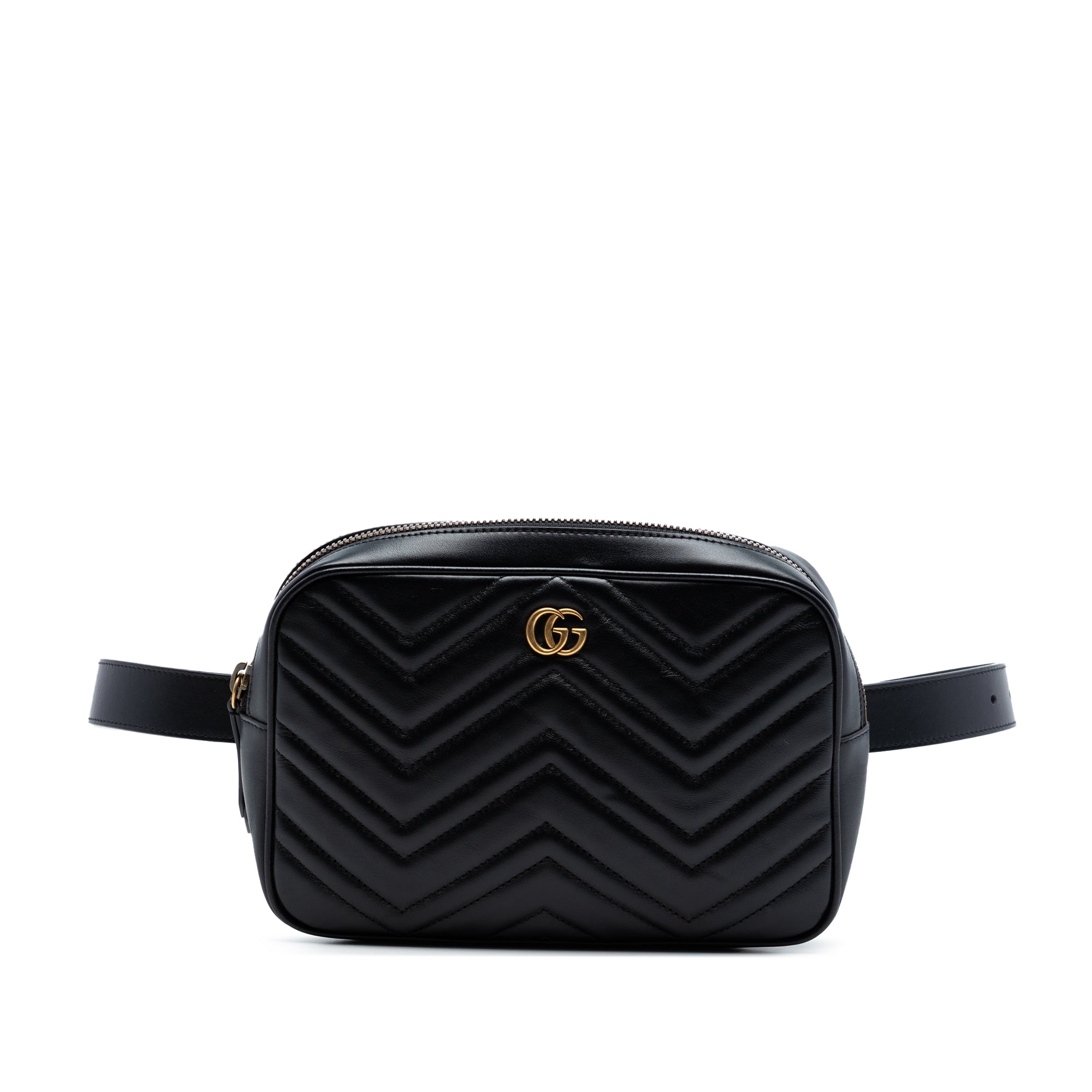 GG Marmont Square Matelasse Leather Belt Bag - Image 1