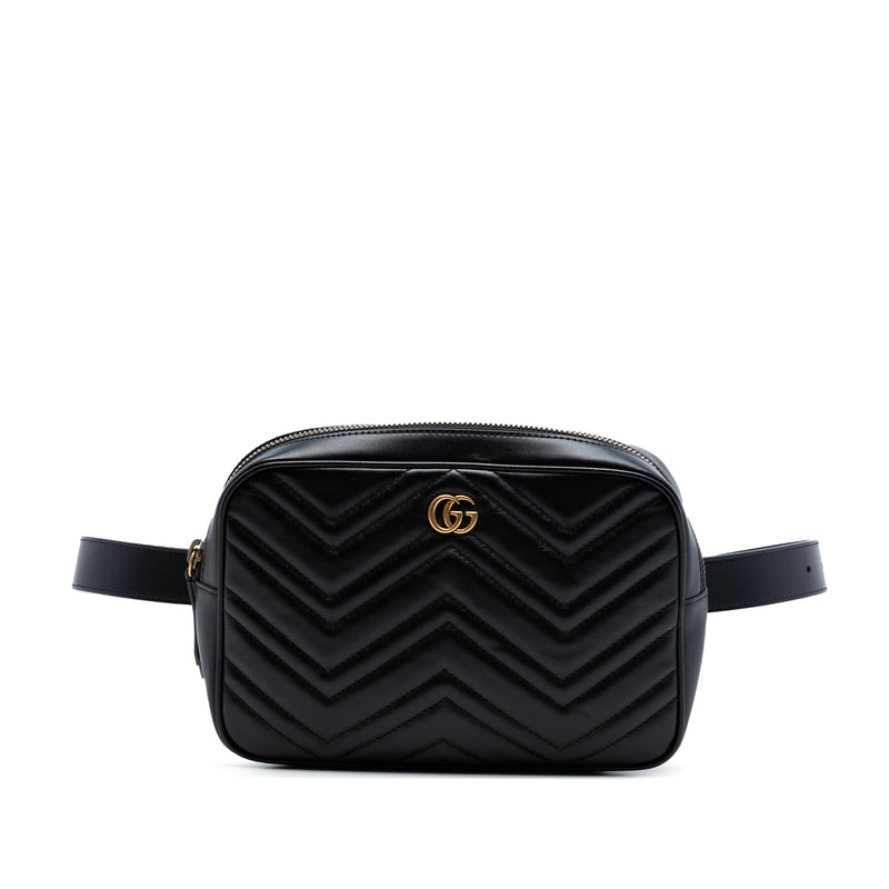 GG Marmont Square Matelasse Leather Belt Bag