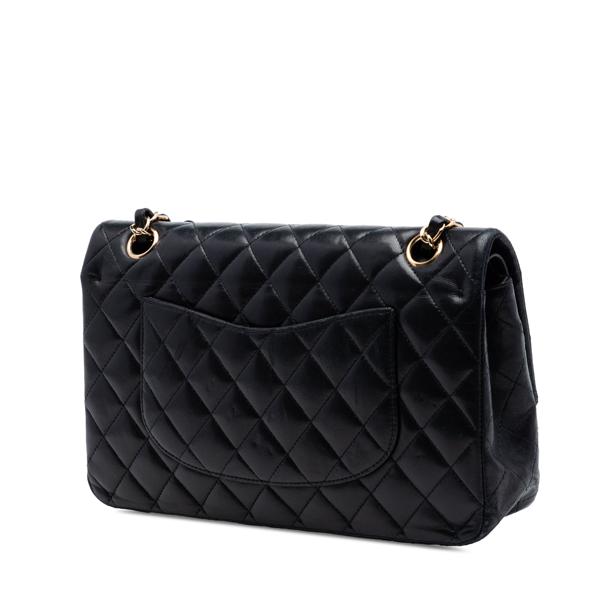 Medium Classic Lambskin Double Flap - Image 2