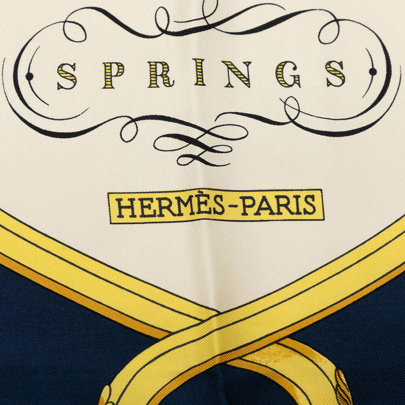 Springs Silk Scarf 90 - Image 3