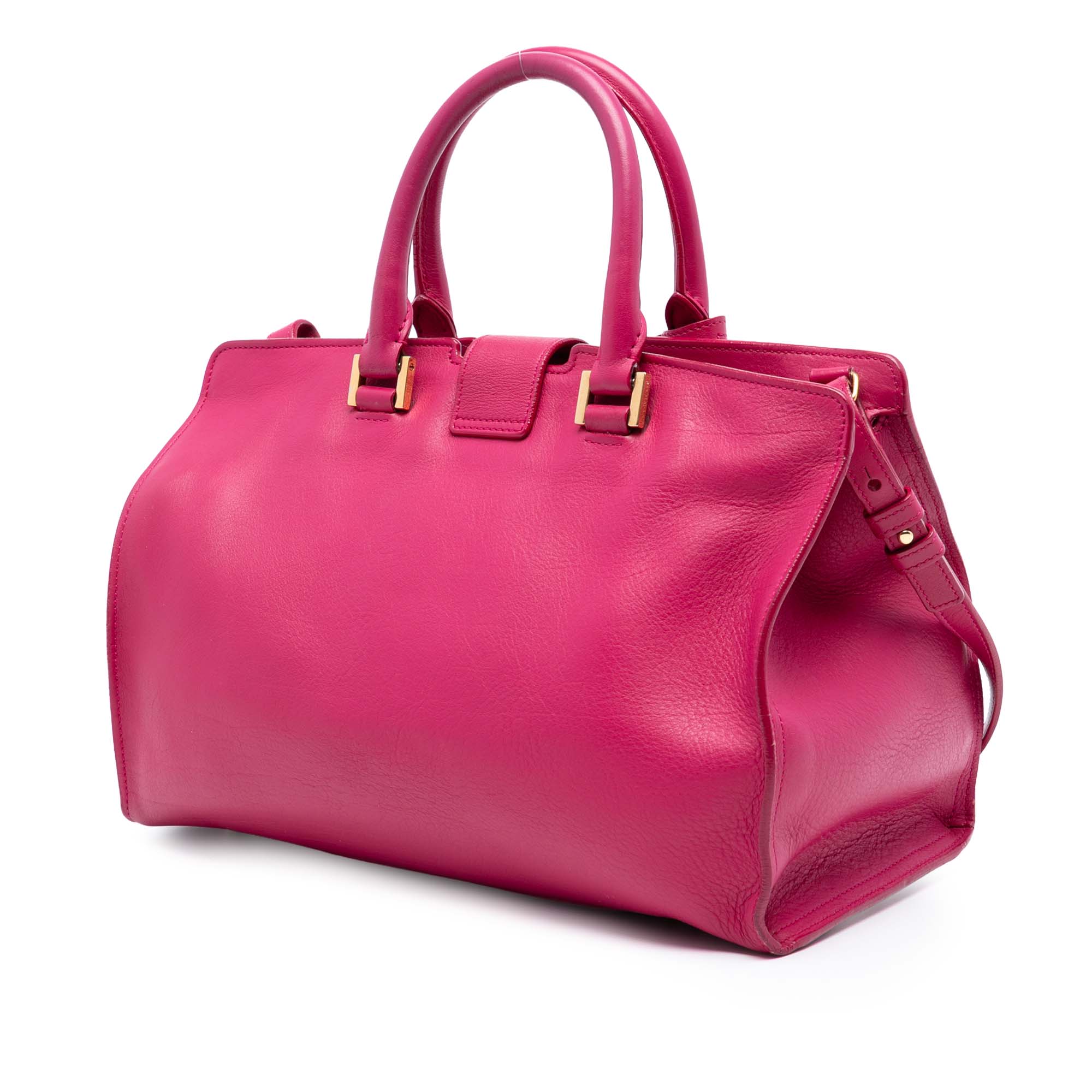 Small Calfskin Cabas Chyc Satchel - Image 2