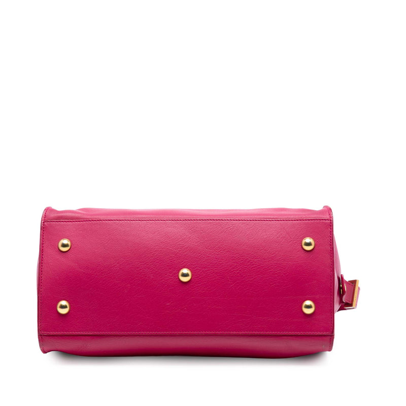 Small Calfskin Cabas Chyc Satchel - Image 3