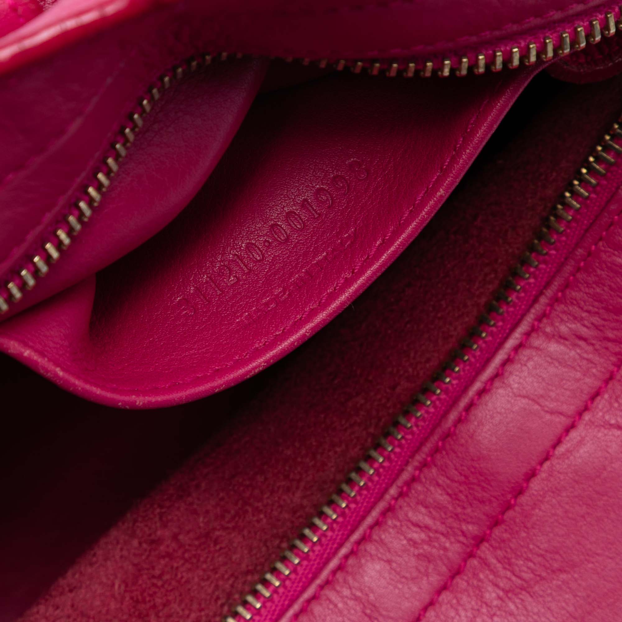 Small Calfskin Cabas Chyc Satchel - Image 5