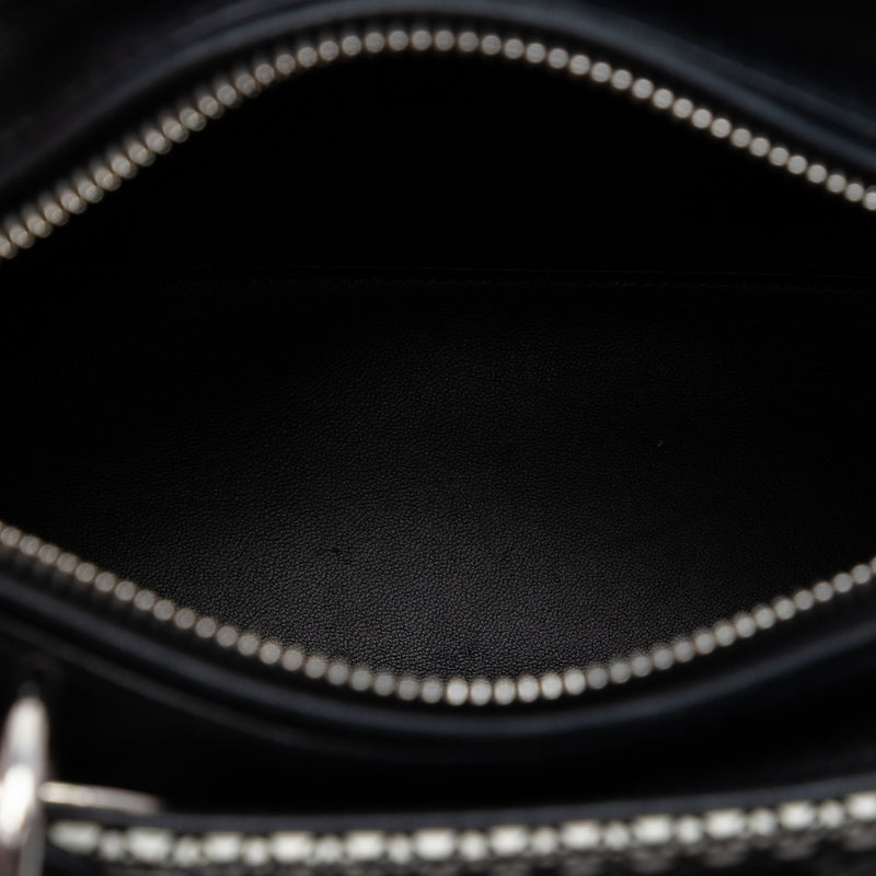 Medium Calfskin Mesh Microcannage Patches Lady Dior - Image 4