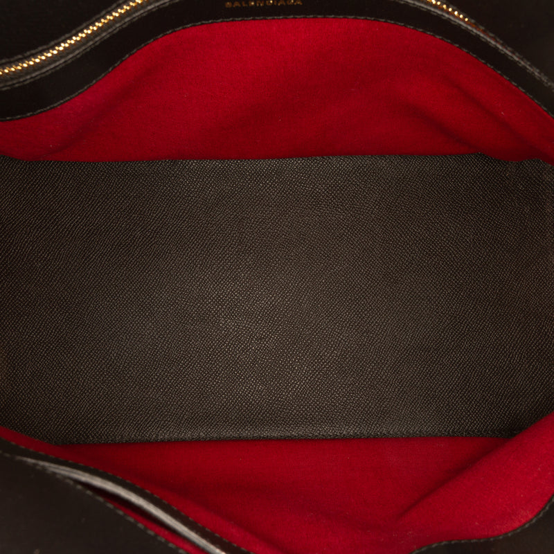 Grained Calfskin Ville Top Handle Bag M - Image 4