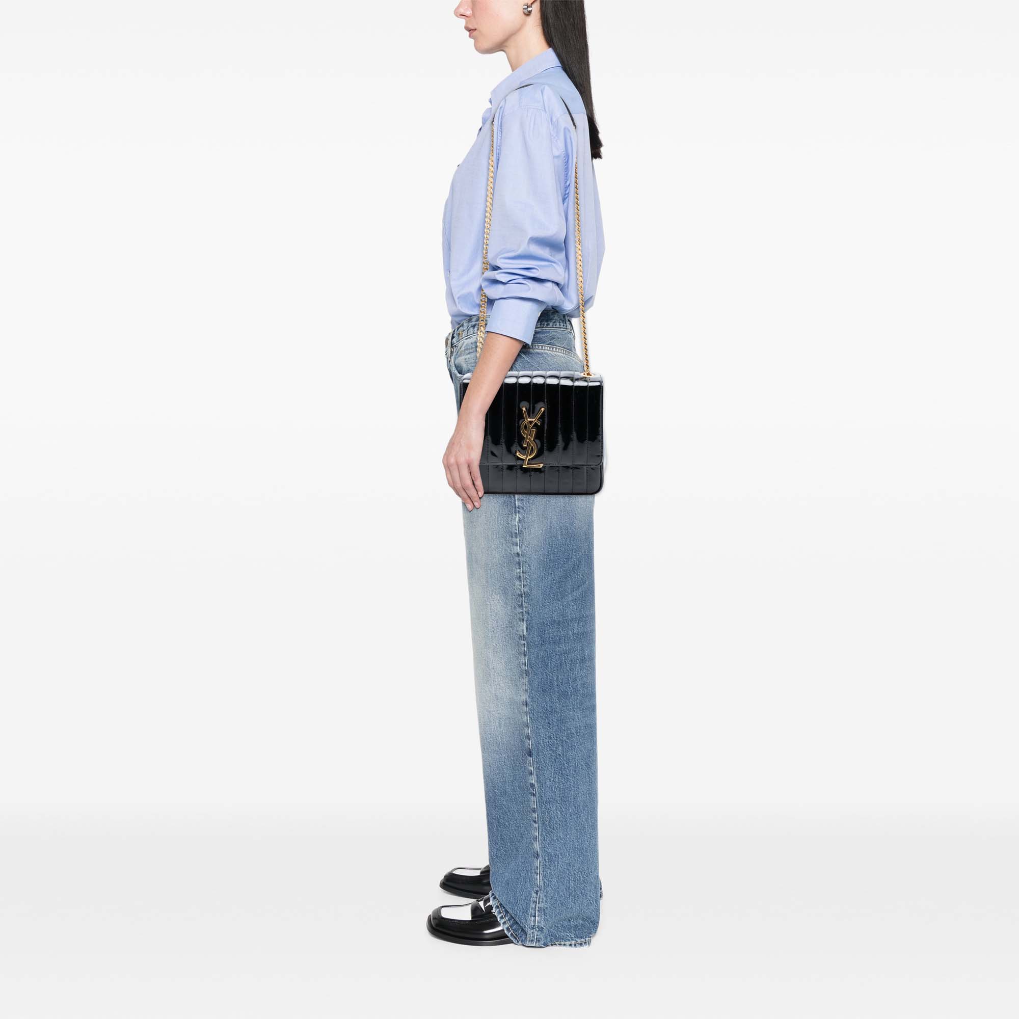 Large Patent Vicky Crossbody - Image 7