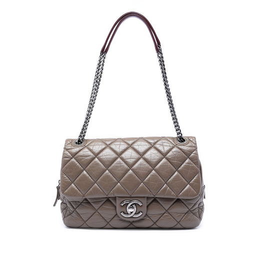Jumbo Quilted Aged Calfskin New Portobello Flap - Image 1