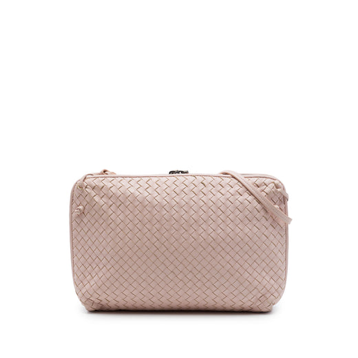 Large Nappa Intrecciato Nodini Crossbody - Image 1