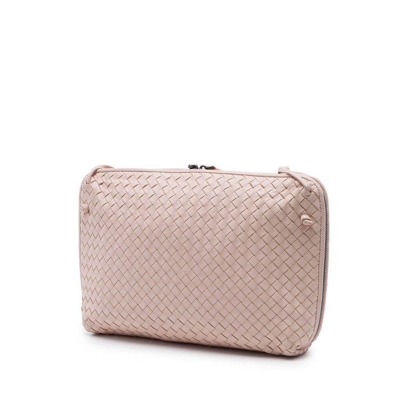 Large Nappa Intrecciato Nodini Crossbody - Image 2
