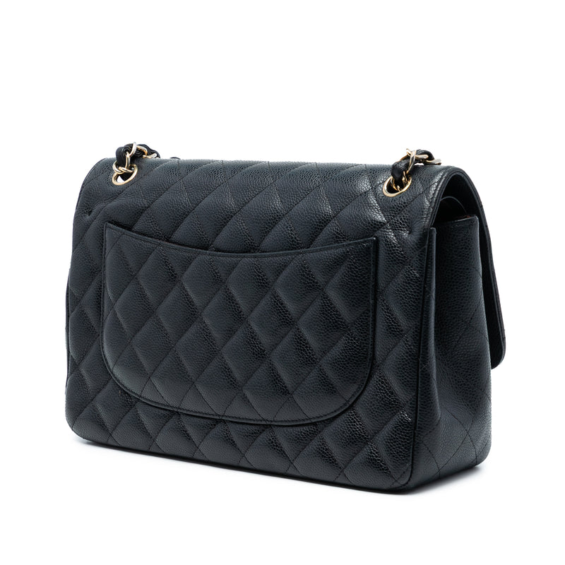 Jumbo Classic Caviar Double Flap - Image 2