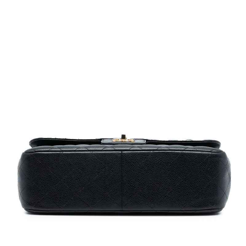 Jumbo Classic Caviar Double Flap - Image 3