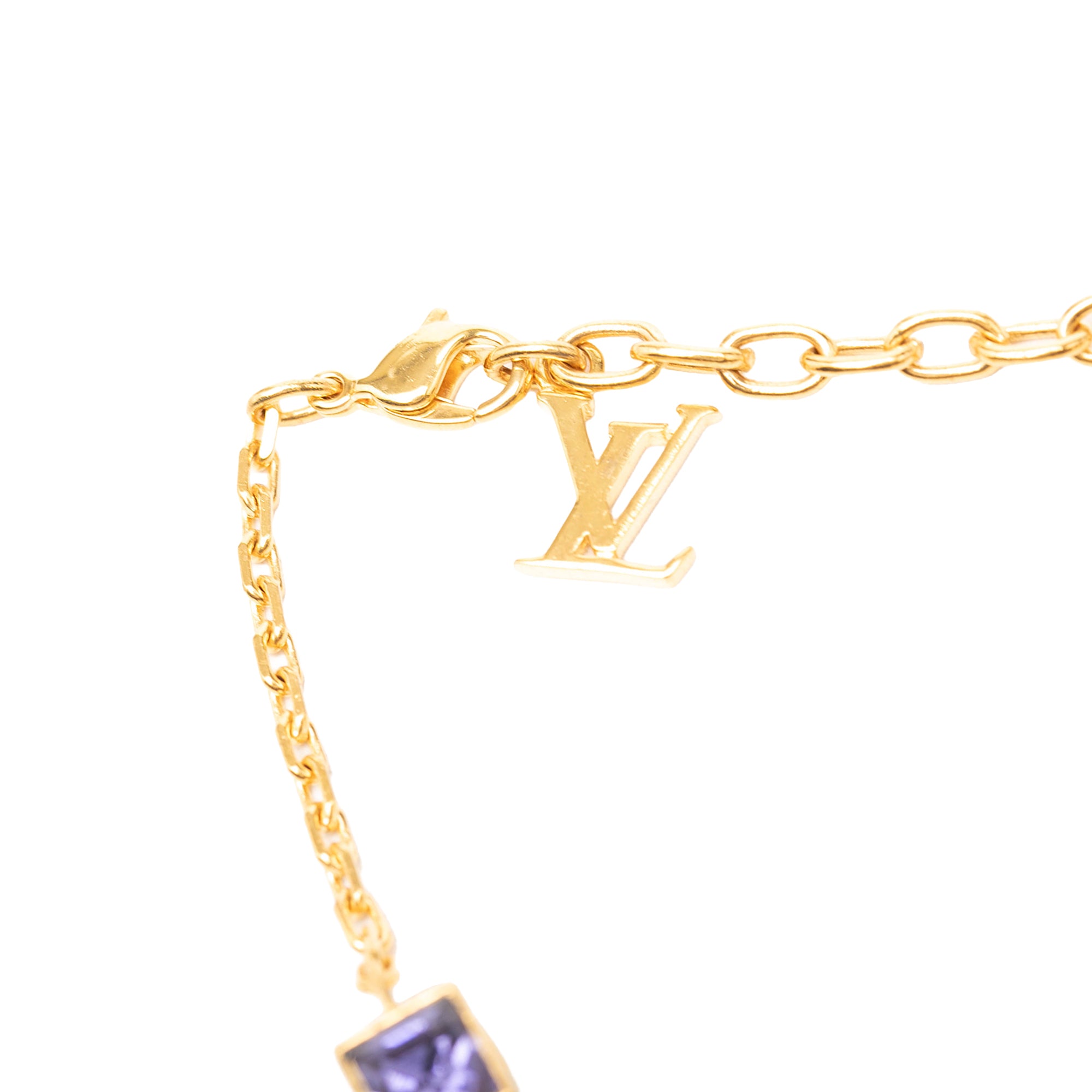 Gold Plated Gamble Strass Bracelet - Image 4