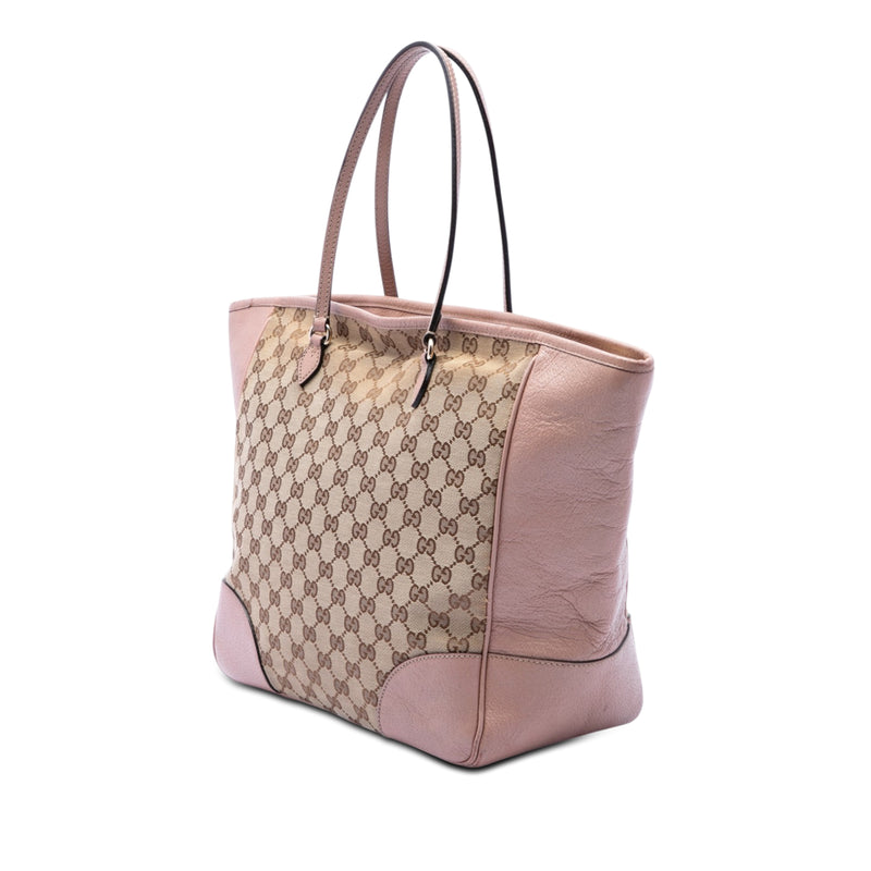 GG Canvas and Leather Bree Tote - Image 2