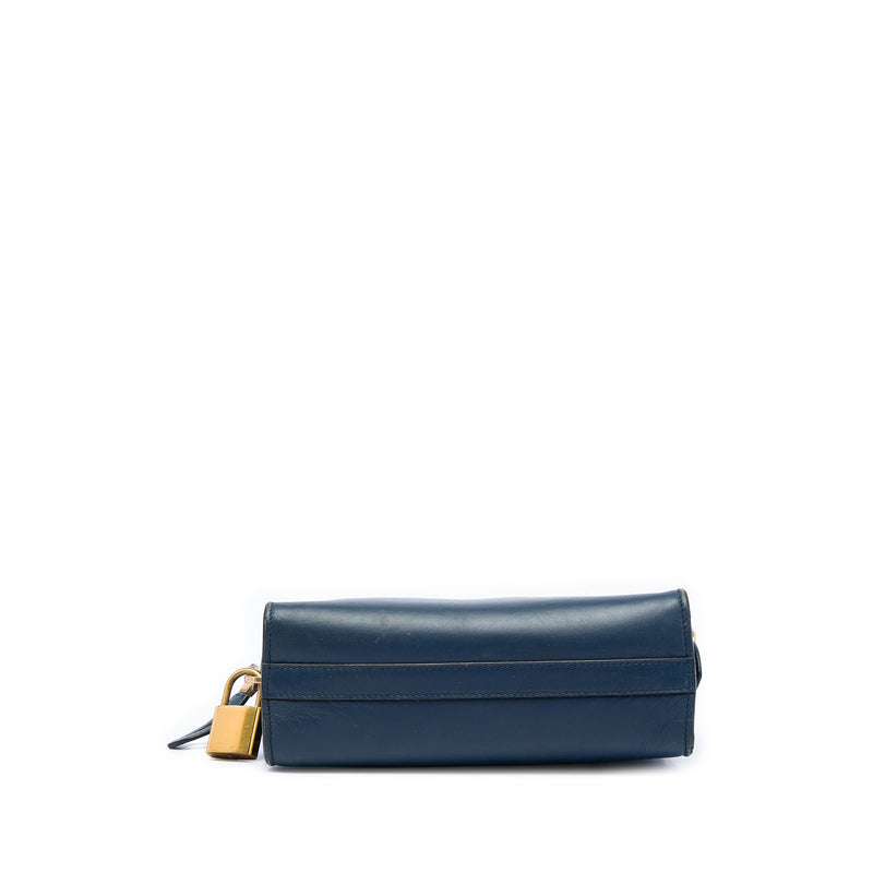 Medium Saffiano Trimmed City Calf Greca Esplanade Crossbody - Image 3