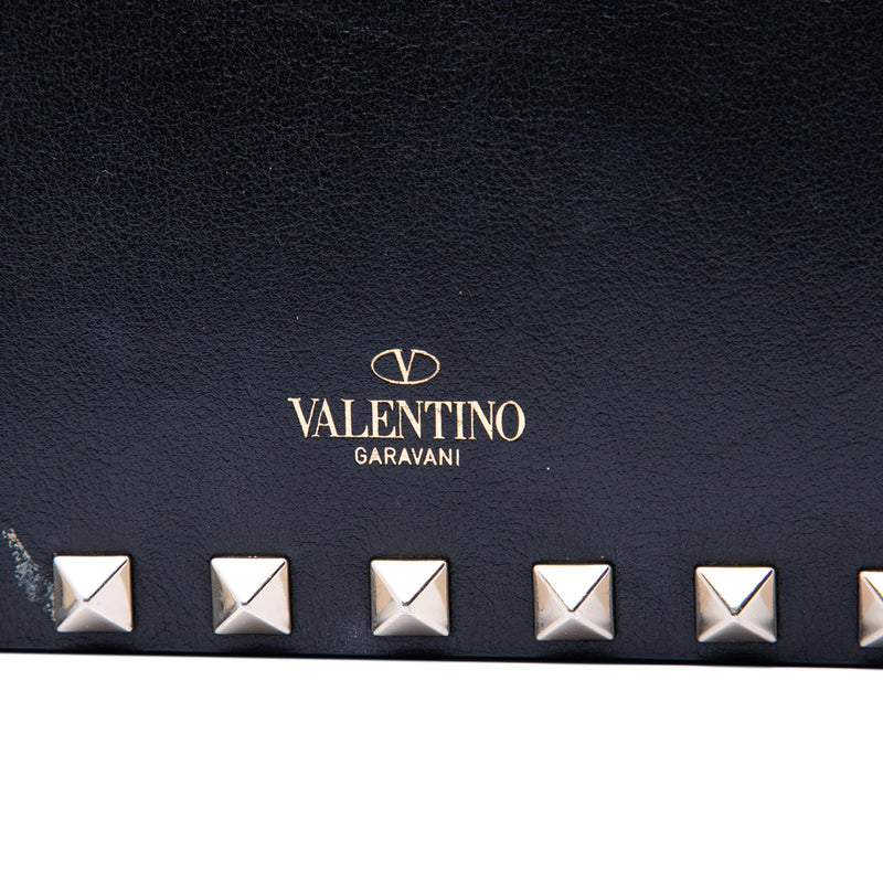 Leather Rockstud Clutch on Chain - Image 5