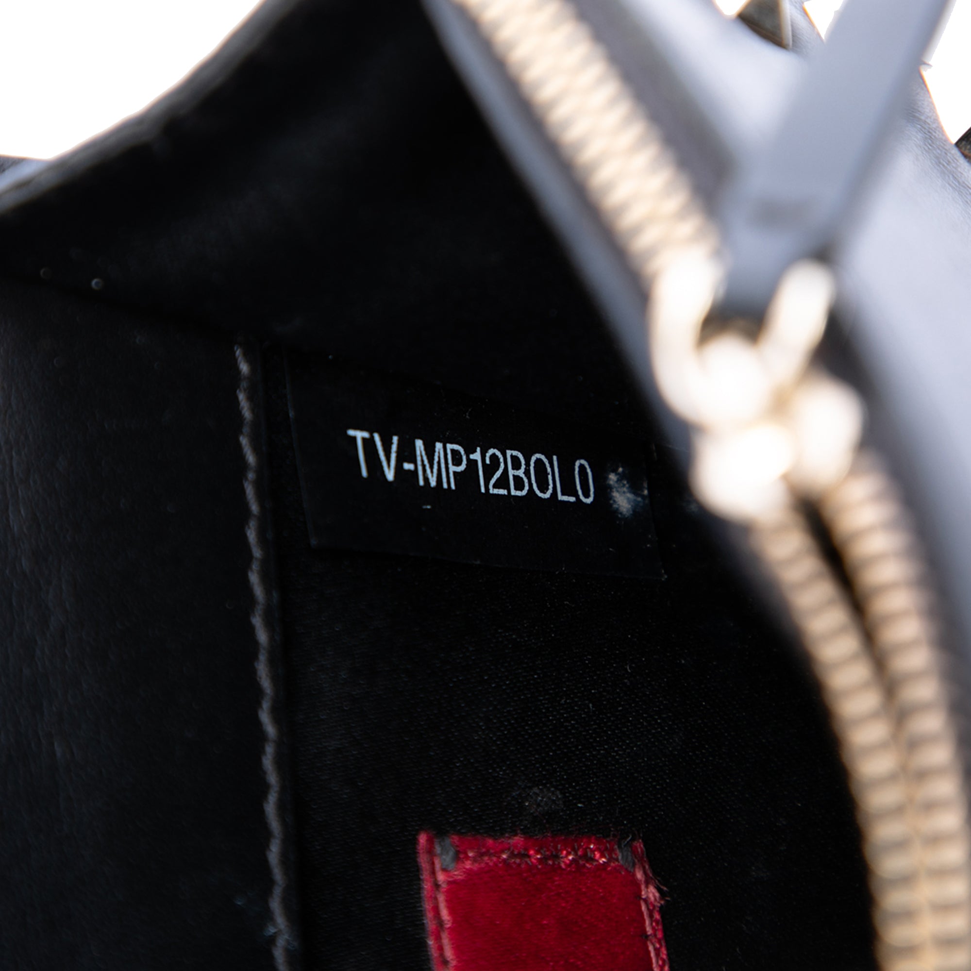 Leather Rockstud Clutch on Chain - Image 6