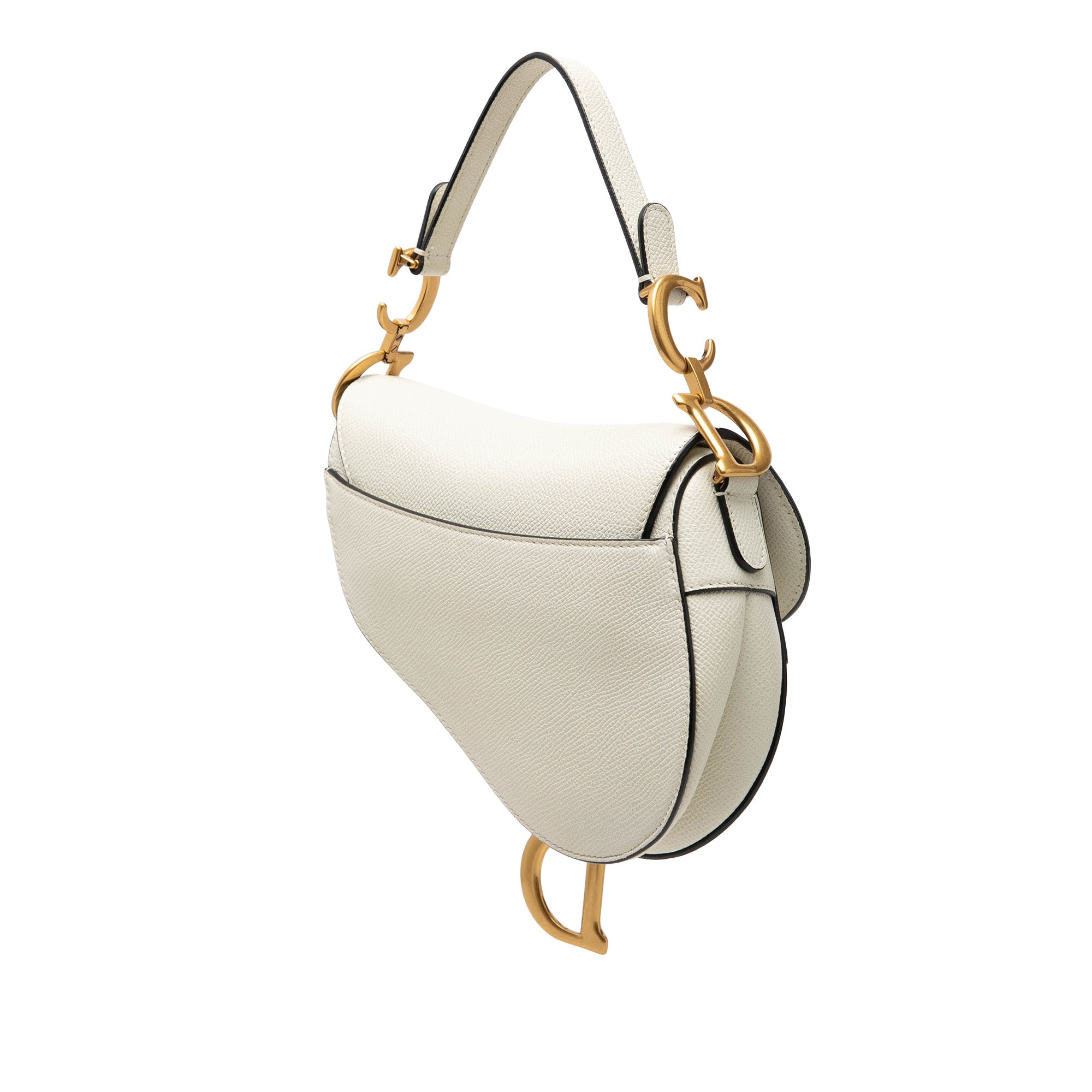 Mini Grained Calfskin Saddle Bag - Image 2