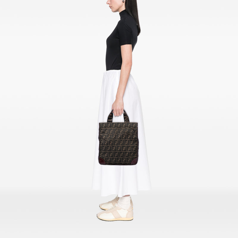 Zucca Canvas Shopping Tote - Image 6