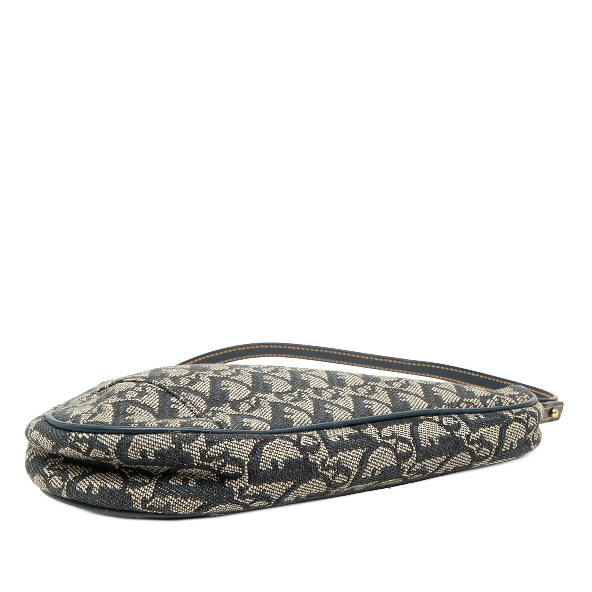 Mini Diorissimo Canvas Saddle Pochette - Image 3