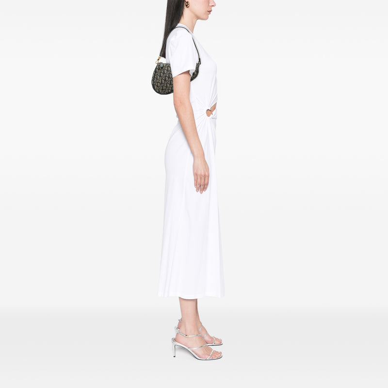 Mini Diorissimo Canvas Saddle Pochette - Image 7