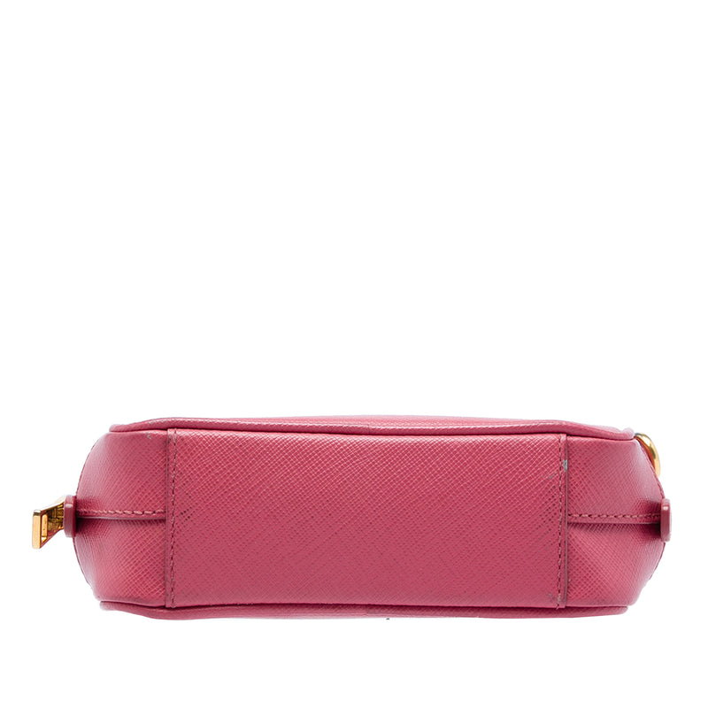 Mini Saffiano Lux Camera Bag - Image 3
