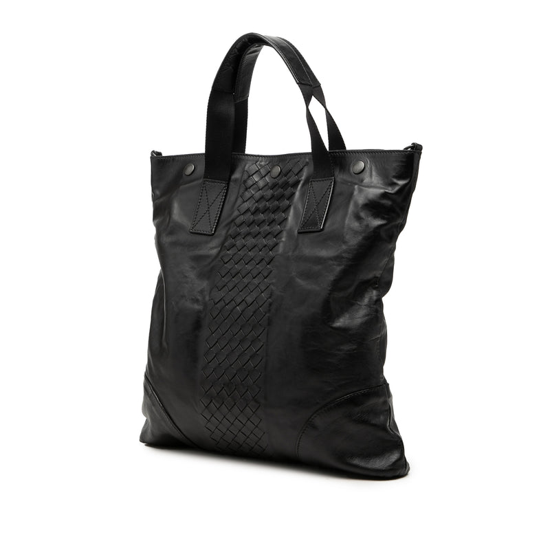 Intrecciato Trimmed Nappa Convertible Tote - Image 2