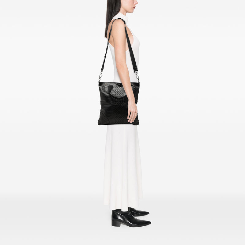 Intrecciato Trimmed Nappa Convertible Tote - Image 6