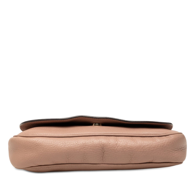 Medium Calfskin Soho Chain Flap Crossbody - Image 3