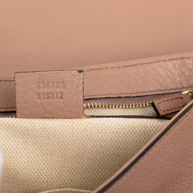 Medium Calfskin Soho Chain Flap Crossbody - Image 6
