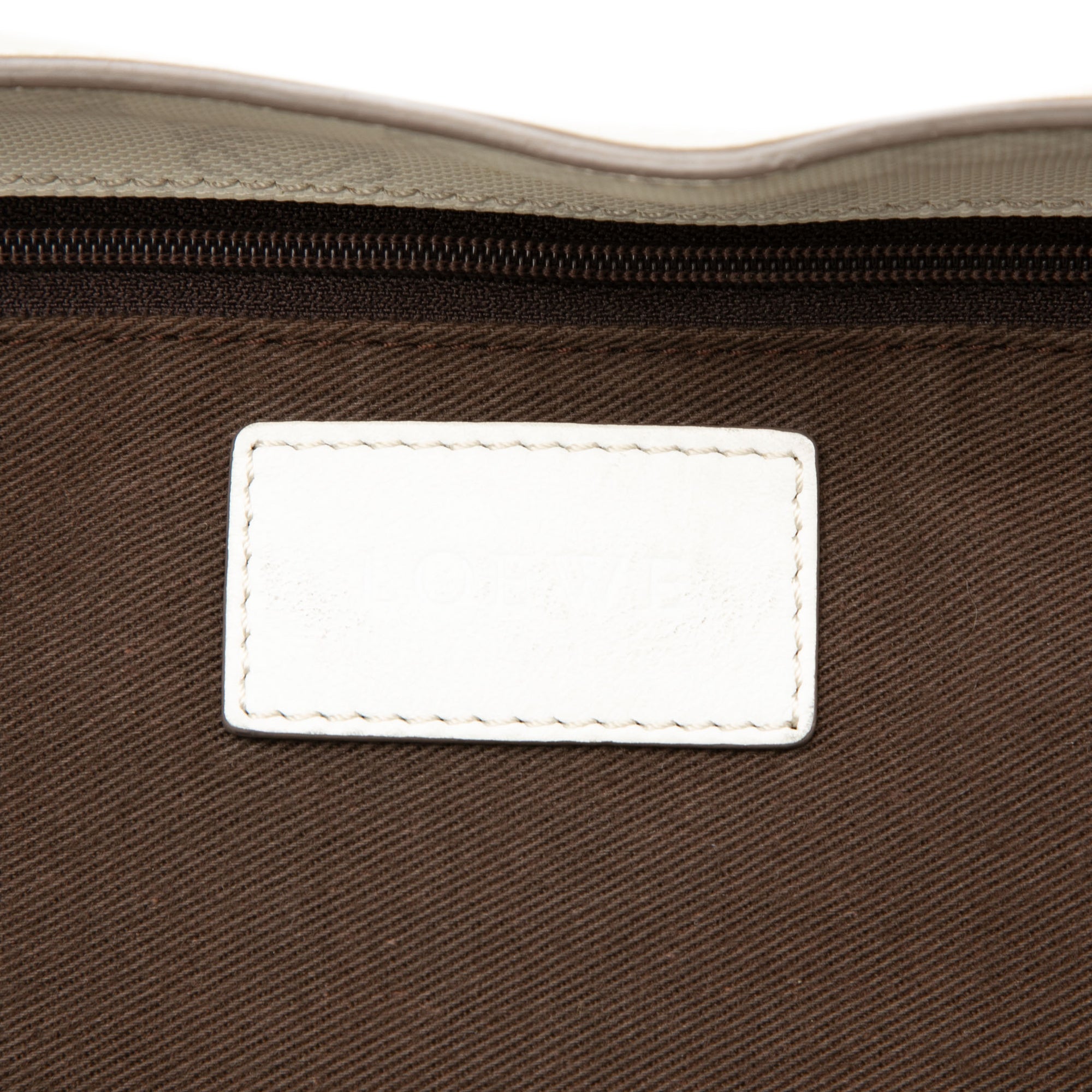 Anagram Perforated Coated Canvas Tote - Image 5