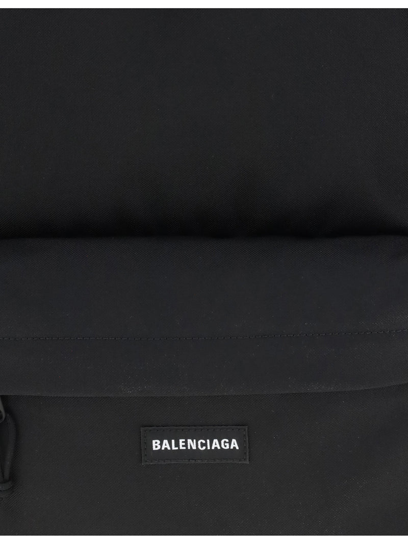 Balenciaga Explorer Backpack — Black Polyamide