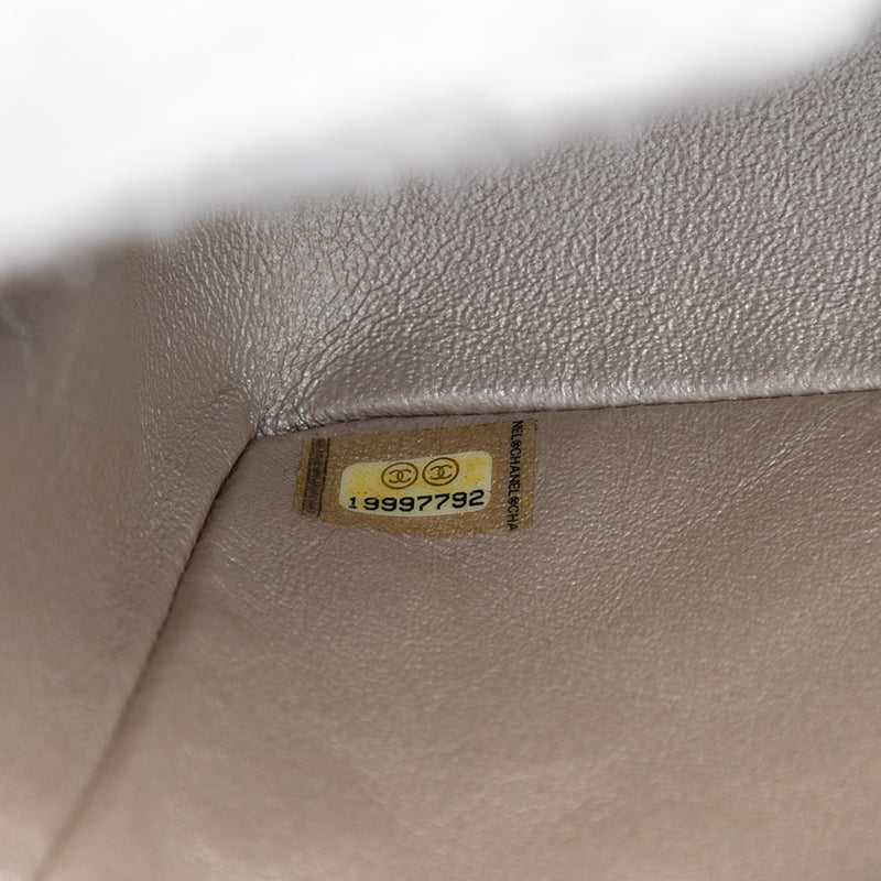 Mini Square Classic Metallic Lambskin Single Flap - Image 6