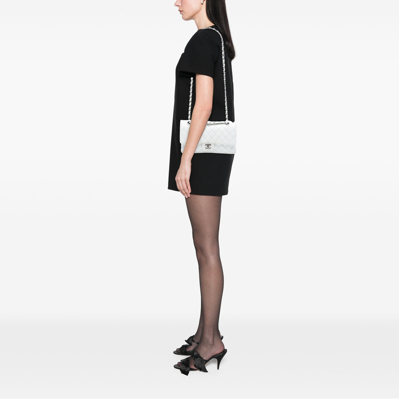 Medium Classic Caviar Double Flap - Image 7