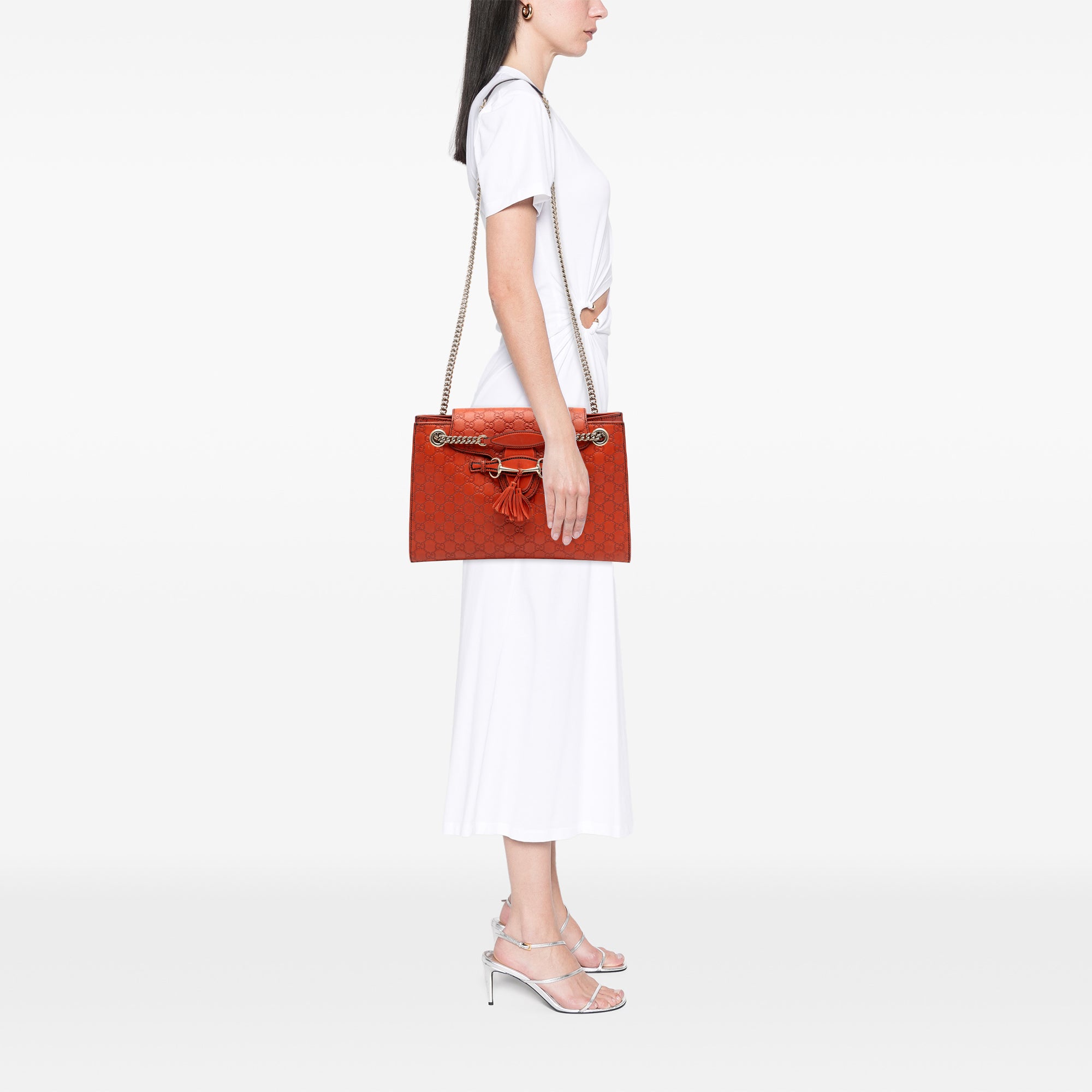 Large Guccissima Emily Shoulder Bag - Image 7