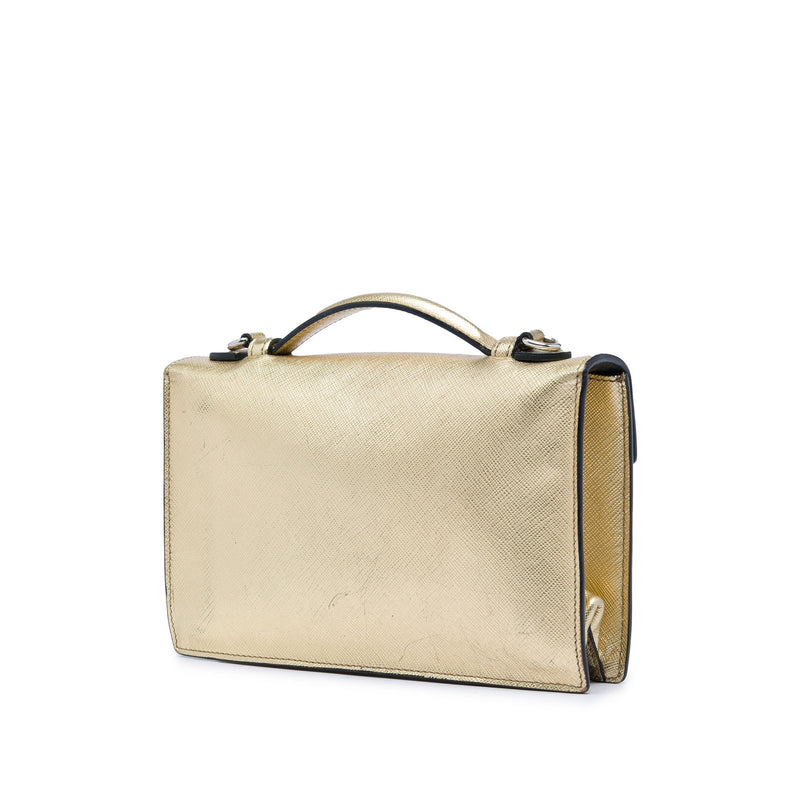 Saffiano Sound Lock Satchel - Image 2