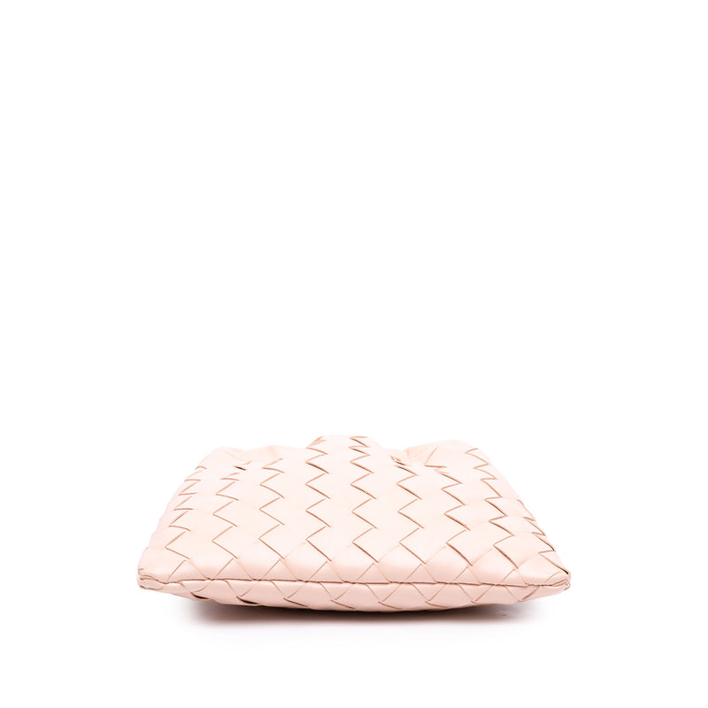 Small Nappa Intrecciato Dustbag Drawstring Crossbody - Image 3