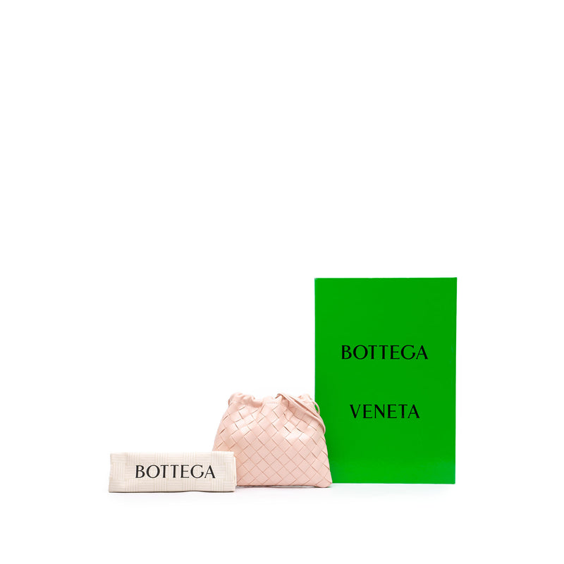 Small Nappa Intrecciato Dustbag Drawstring Crossbody - Image 7