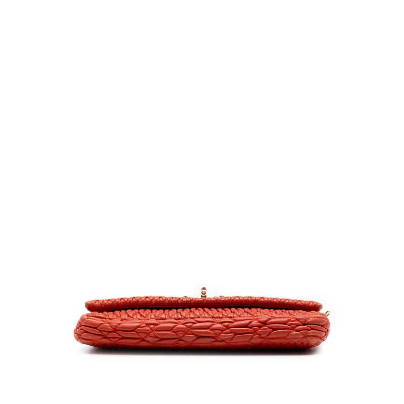 Matelasse Nappa Crystal Chain Satchel - Image 3